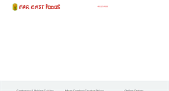 Desktop Screenshot of fareastfoods.ca