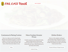 Tablet Screenshot of fareastfoods.ca